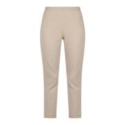 Liviana Conti Leggings med unik design Beige, Dam