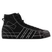 Y-3 Laeder sneakers Black, Dam