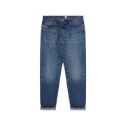 Edwin Tapered Jeans Mörkblå Denim Blue, Herr