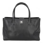 Chanel Vintage Pre-owned Laeder chanel-vskor Black, Dam