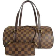 Louis Vuitton Vintage Pre-owned Canvas louis-vuitton-vskor Brown, Dam