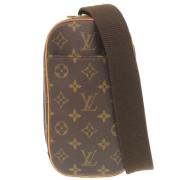 Louis Vuitton Vintage Pre-owned Canvas louis-vuitton-vskor Brown, Dam