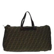 Fendi Vintage Pre-owned Canvas resvskor Brown, Dam