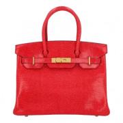 Hermès Vintage Pre-owned Laeder handvskor Red, Dam