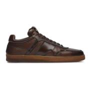 Fabi Velour Sneakers med Lactae Hevea® sula Brown, Herr