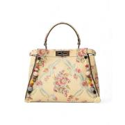 Fendi Vintage Pre-owned Tyg handvskor Beige, Dam