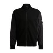 Boss Svart C-Skiles Sweatshirt Black, Herr