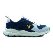 Lyle & Scott Blå Girvan Sneakers AW 2024/2025 Blue, Herr