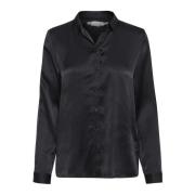 InWear Elegant silkeskjorta Svart Black, Dam