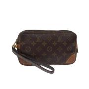 Louis Vuitton Vintage Pre-owned Canvas louis-vuitton-vskor Brown, Dam