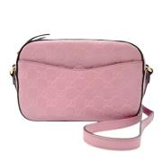 Gucci Vintage Pre-owned Laeder gucci-vskor Pink, Dam