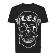 Philipp Plein Svarta T-shirts och Polos Black, Herr