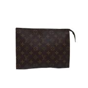 Louis Vuitton Vintage Pre-owned Canvas louis-vuitton-vskor Brown, Dam