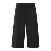 Federica Tosi Culotte Bermuda Shorts Black, Dam