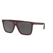 Armani Exchange Röda Acetat Solglasögon Red, Herr