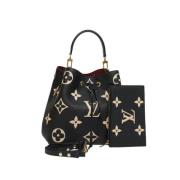 Louis Vuitton Vintage Pre-owned Laeder handvskor Black, Dam