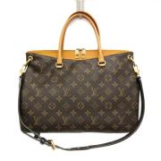 Louis Vuitton Vintage Pre-owned Tyg louis-vuitton-vskor Brown, Dam