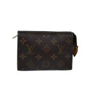 Louis Vuitton Vintage Pre-owned Canvas louis-vuitton-vskor Brown, Dam