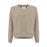 MC2 Saint Barth Regent Lambswool Herrtröja Beige, Herr