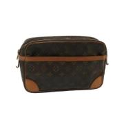 Louis Vuitton Vintage Pre-owned Canvas louis-vuitton-vskor Brown, Dam