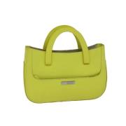 Gucci Vintage Pre-owned Laeder handvskor Yellow, Dam