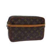 Louis Vuitton Vintage Pre-owned Canvas louis-vuitton-vskor Brown, Dam