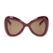 Valentino Vls138 B Sunglasses Red, Unisex