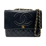 Chanel Vintage Pre-owned Laeder chanel-vskor Black, Dam