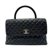 Chanel Vintage Pre-owned Laeder chanel-vskor Black, Dam