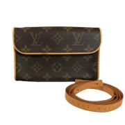 Louis Vuitton Vintage Pre-owned Tyg louis-vuitton-vskor Brown, Dam