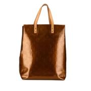 Louis Vuitton Vintage Pre-owned Laeder totevskor Brown, Dam