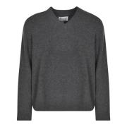 Maison Margiela Stiliga Sweaters Kollektion Gray, Herr