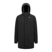 K-Way Parka Black, Herr