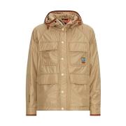 Moncler Stilig Pufferjacka för Män Beige, Herr