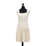 Alaïa Pre-owned Pre-owned Ylle klnningar White, Dam