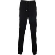 Balmain Svart Bomull Sweatpants Black, Herr