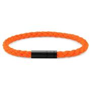 Le Gramme Fluorescerande Orange Nato Kabelarmband Orange, Unisex