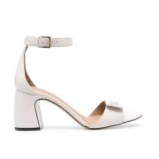 Emporio Armani High Heel Sandals White, Dam