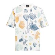 PS By Paul Smith T-shirt med tryck White, Herr