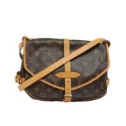 Louis Vuitton Vintage Pre-owned Canvas louis-vuitton-vskor Brown, Dam