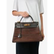 Hermès Vintage Pre-owned Tyg handvskor Brown, Dam