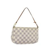 Louis Vuitton Vintage Pre-owned Canvas louis-vuitton-vskor Beige, Dam