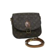 Louis Vuitton Vintage Pre-owned Canvas louis-vuitton-vskor Brown, Dam