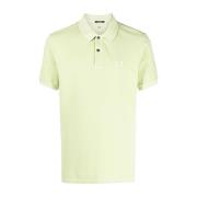 C.p. Company Klassiskt Poloshirt i Olika Färger Green, Herr