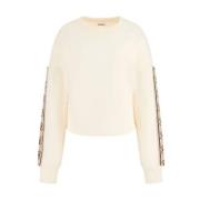 Guess Cymone Sweatshirt för kvinnor Beige, Dam