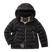 Blauer Polyesterjacka Black, Dam