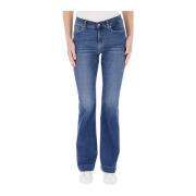 Liu Jo Bomull Merino Elastan Jeans Blue, Dam