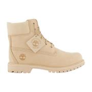 Timberland Vattentät stövelbelysning för kvinnor Beige, Dam