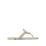 Tory Burch Stiliga Slides för Kvinnor Gray, Dam