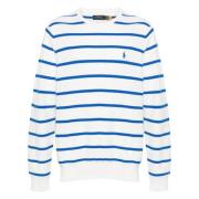 Polo Ralph Lauren Casual Vit Bomull Långärmad Pullover White, Herr